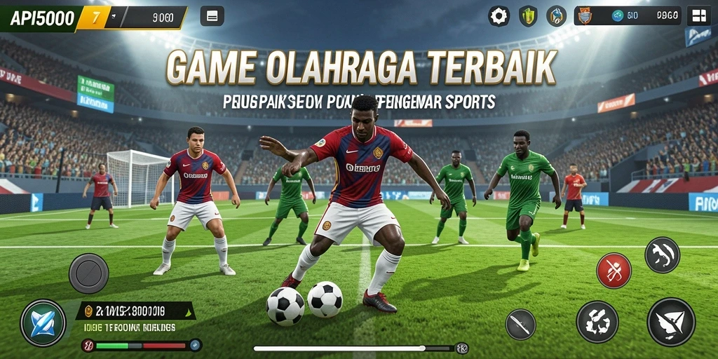 Screenshot gameplay API5000 menampilkan aksi seru dalam olahraga.