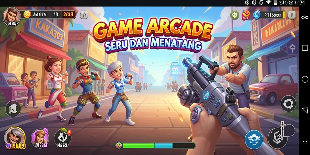 Gameplay KAKA303 yang menarik dengan aksi seru