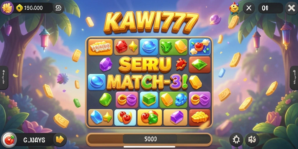 Tampilan gameplay KAWI777 yang seru dan menantang.