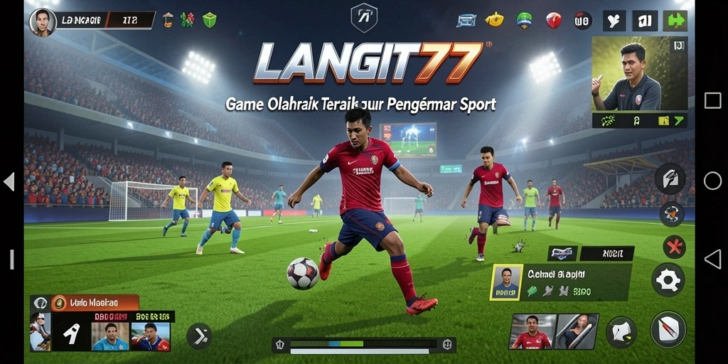 Tampilan gameplay LANGIT77 yang mengesankan dalam pertempuran olahraga.