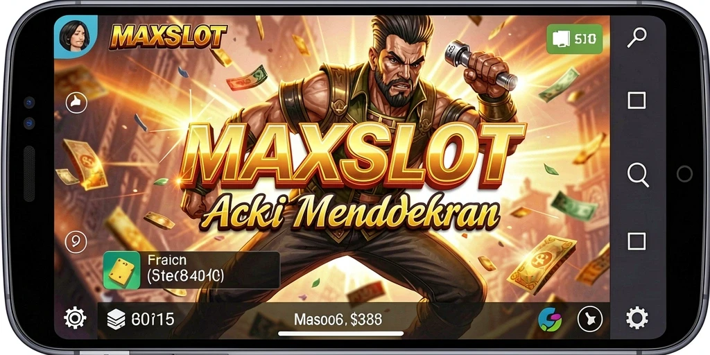 Screenshot gameplay MAXSLOT yang menunjukkan aksi mendebarkan.