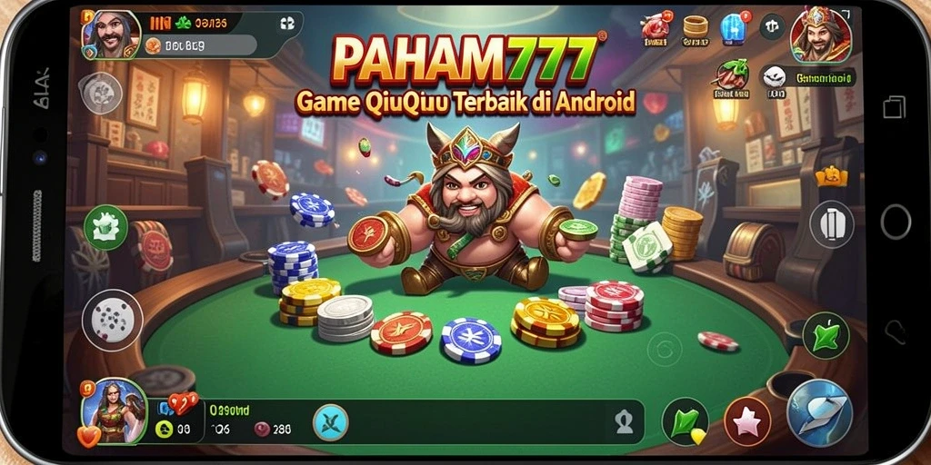 Screenshot gameplay PAHAM777 menampilkan momen seru QiuQiu.