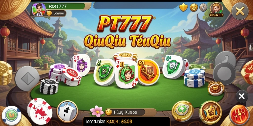 Tangkap aksi seru QiuQiu dalam screenshot PT777.