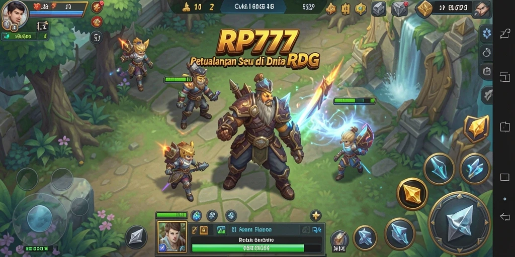 Gameplay menarik dari RP777 dengan grafis yang menakjubkan dan pertarungan seru.